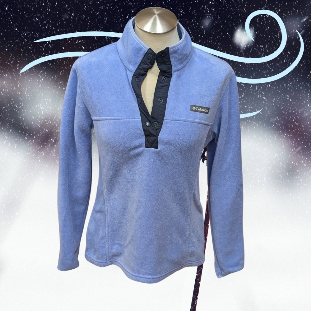 Columbia Purple Fleece Pullover